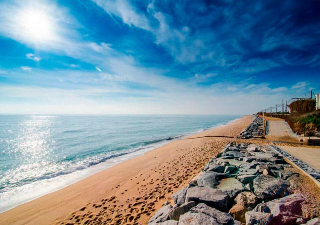 Precioso Apartamento En La Playa Barcelona Cabrera de Mar Dış mekan fotoğraf